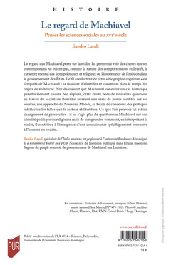 Le regard de Machiavel