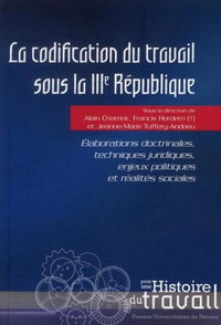 Codification du travail sous la IIIe République