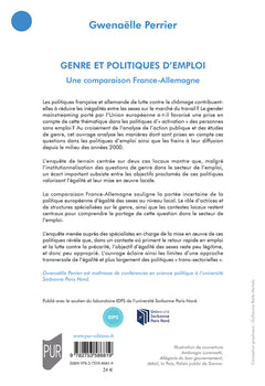 Genre et politiques d'emploi