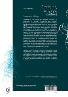 Pratiques, langage, culture: Une approche didactique