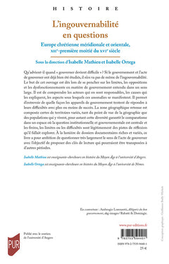 L'ingouvernabilité en questions