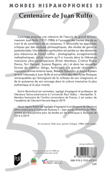 Centenaire de Juan Rulfo