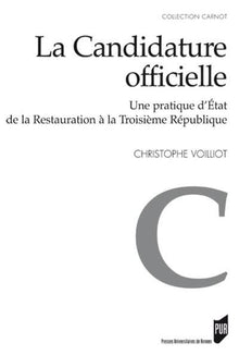 Candidature officielle