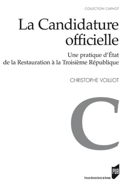 Candidature officielle