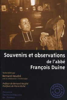 Souvenirs et observations de l'abbé François Duine