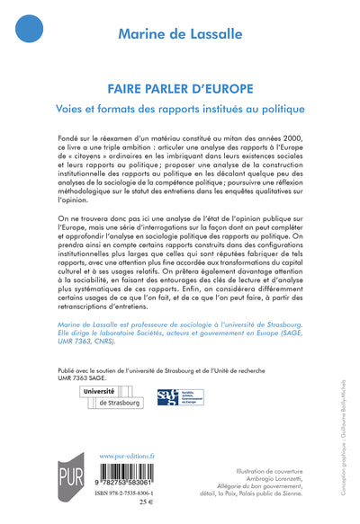 Faire parler d'Europe