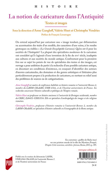 La notion de caricature dans l'Antiquité