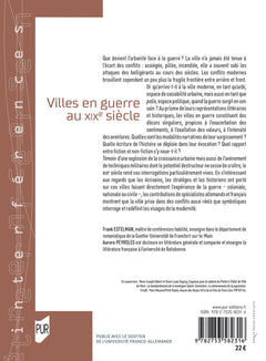 Villes en guerre au XIXe siècle