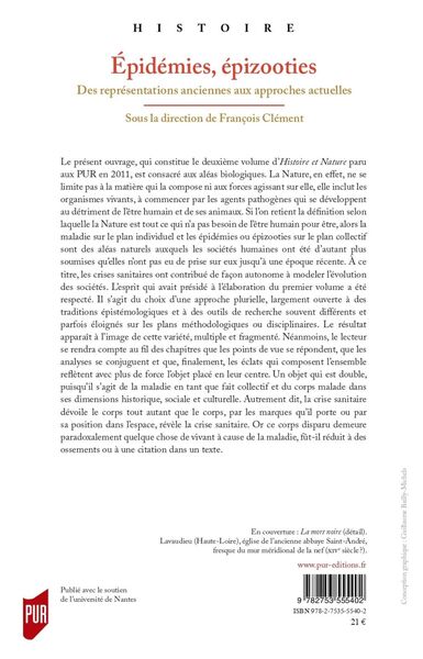 Épidémies, épizooties