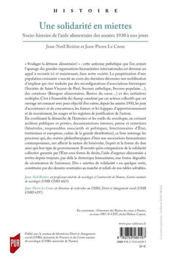Une solidarité en miettes
