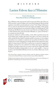 Lucien Febvre face à l'Histoire