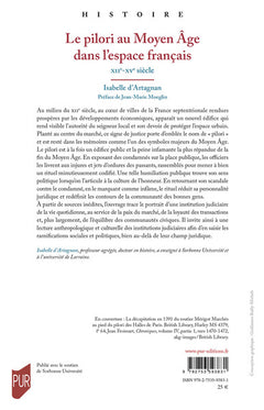 Le pilori au Moyen Âge dans l'espace français