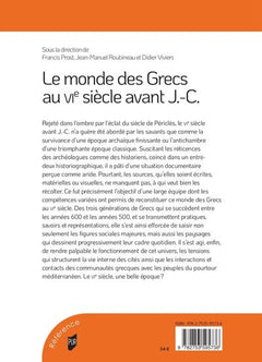 Le monde des Grecs au VIe siècle avant J.-C.