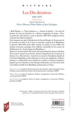 Les dix décisives