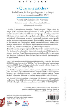 quarante articles