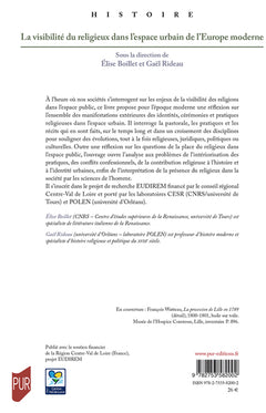 La visibilité du religieux dans l'espace urbain de l'Europe moderne