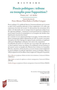 Procès politiques : tribune ou tremplin pour l'opposition ?