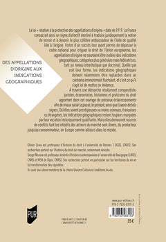 Des appellations d'origine aux indications géographiques