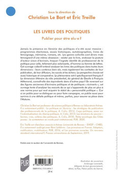 Les livres des politiques
