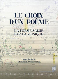 Choix d'un poème