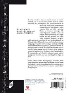 La religion dans les romans grecs anciens