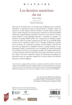 Les derniers musiciens du roi