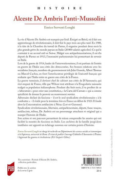 Alceste de Ambris l'anti-Mussolini
