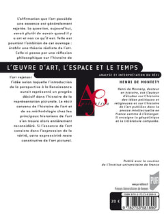 L'oeuvre d'art, l'espace et le temps