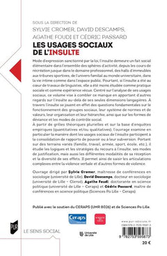 Les usages sociaux de l'insulte