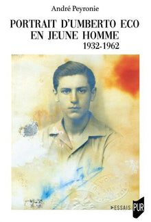 Portrait d'Umberto Eco en jeune homme