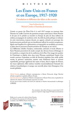 Les États-Unis en France et en Europe, 1917-1920