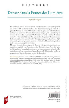 Danser dans la France des Lumières