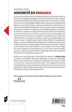 Minorité en errance