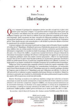 Etat et l'entreprise