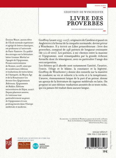 Livre des proverbes