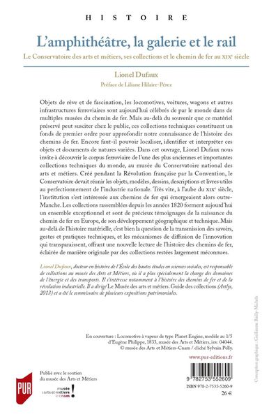 L'amphithéâtre, la galerie et le rail