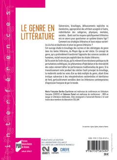 Le genre en littérature