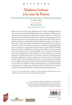 Madame Infante à la cour de Parme