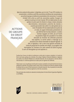 Actions de groupe en droit français