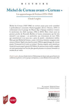 Michel de Certeau avant «Certeau»