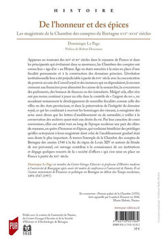 De l'honneur et des épices