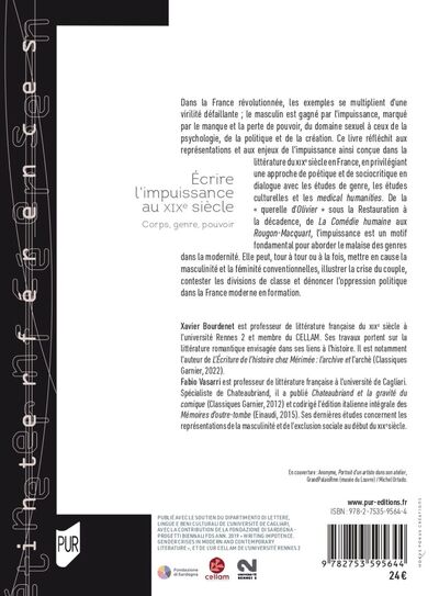 Écrire l'impuissance au XIXe siècle