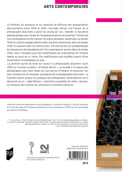 La photographie document en action