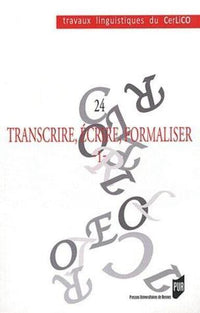 Transcrire écrire formaliser 1