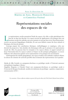 Représentations sociales des espaces de vie
