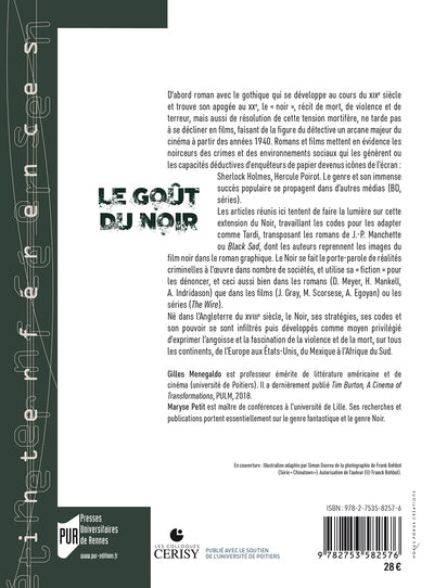 Le goût du noir dans la fiction policière contemporaine