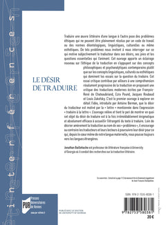 Le désir de traduire