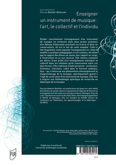 Enseigner un instrument de musique