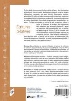 Ecritures créatives