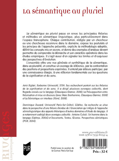 La sémantique au pluriel